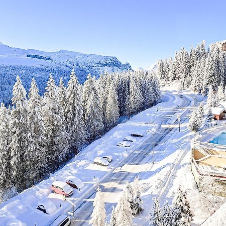 South Facing 2-Bed Apartment With Fireplace, Terrasses Deos Flaine Exteriér fotografie