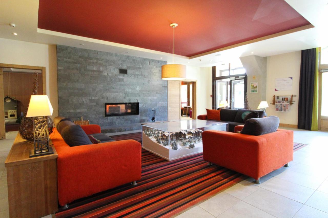South Facing 2-Bed Apartment With Fireplace, Terrasses Deos Flaine Exteriér fotografie