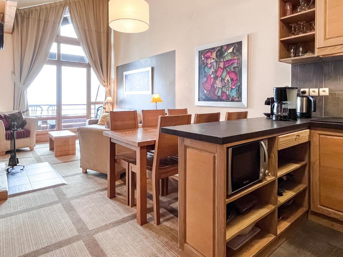 South Facing 2-Bed Apartment With Fireplace, Terrasses Deos Flaine Exteriér fotografie