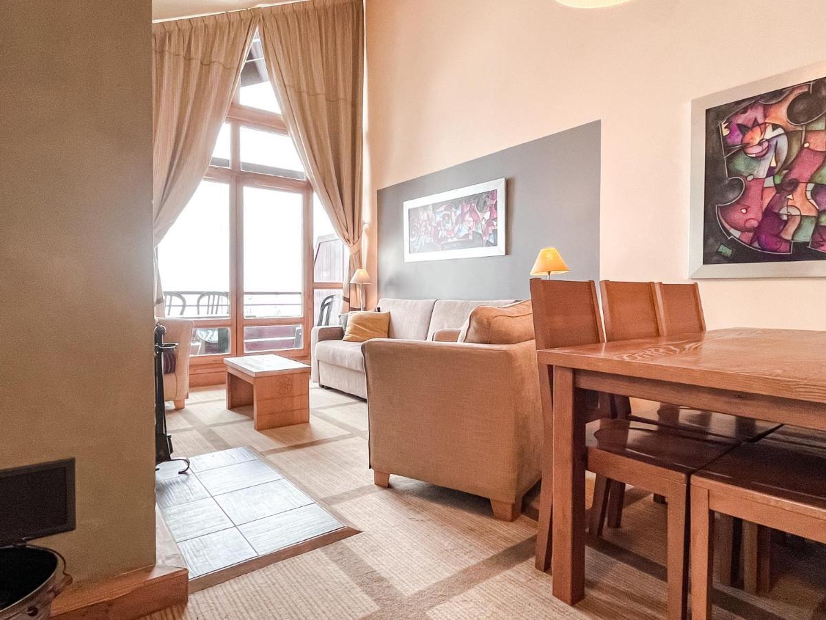 South Facing 2-Bed Apartment With Fireplace, Terrasses Deos Flaine Exteriér fotografie