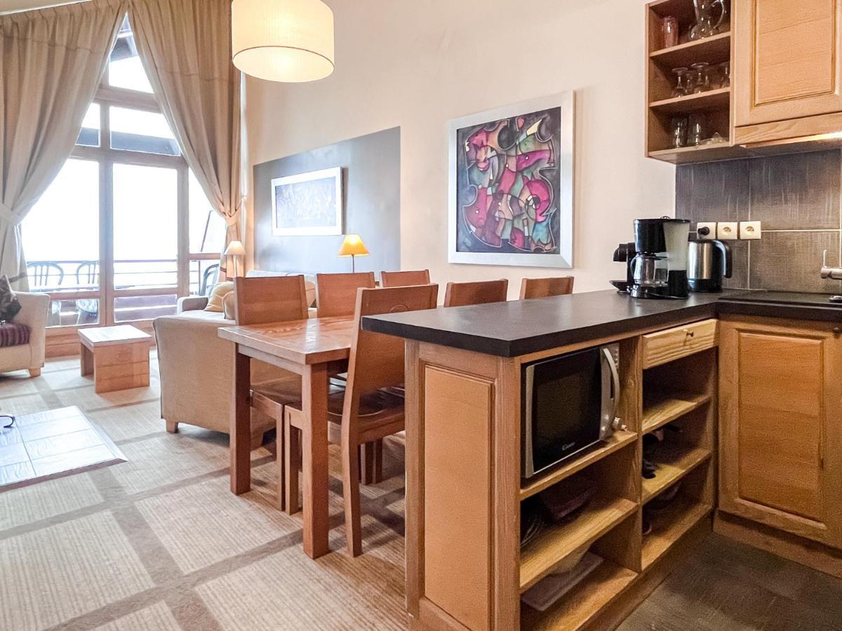 South Facing 2-Bed Apartment With Fireplace, Terrasses Deos Flaine Exteriér fotografie