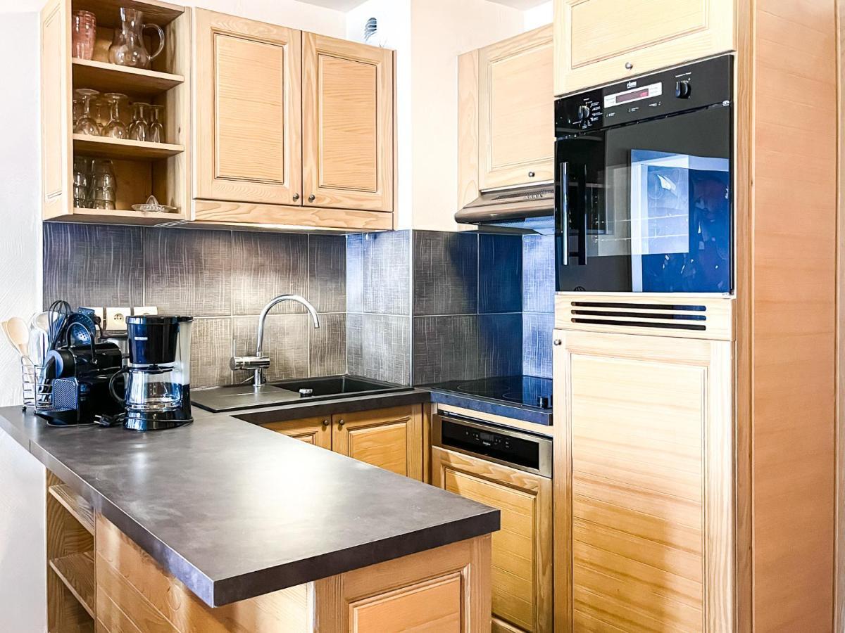 South Facing 2-Bed Apartment With Fireplace, Terrasses Deos Flaine Exteriér fotografie