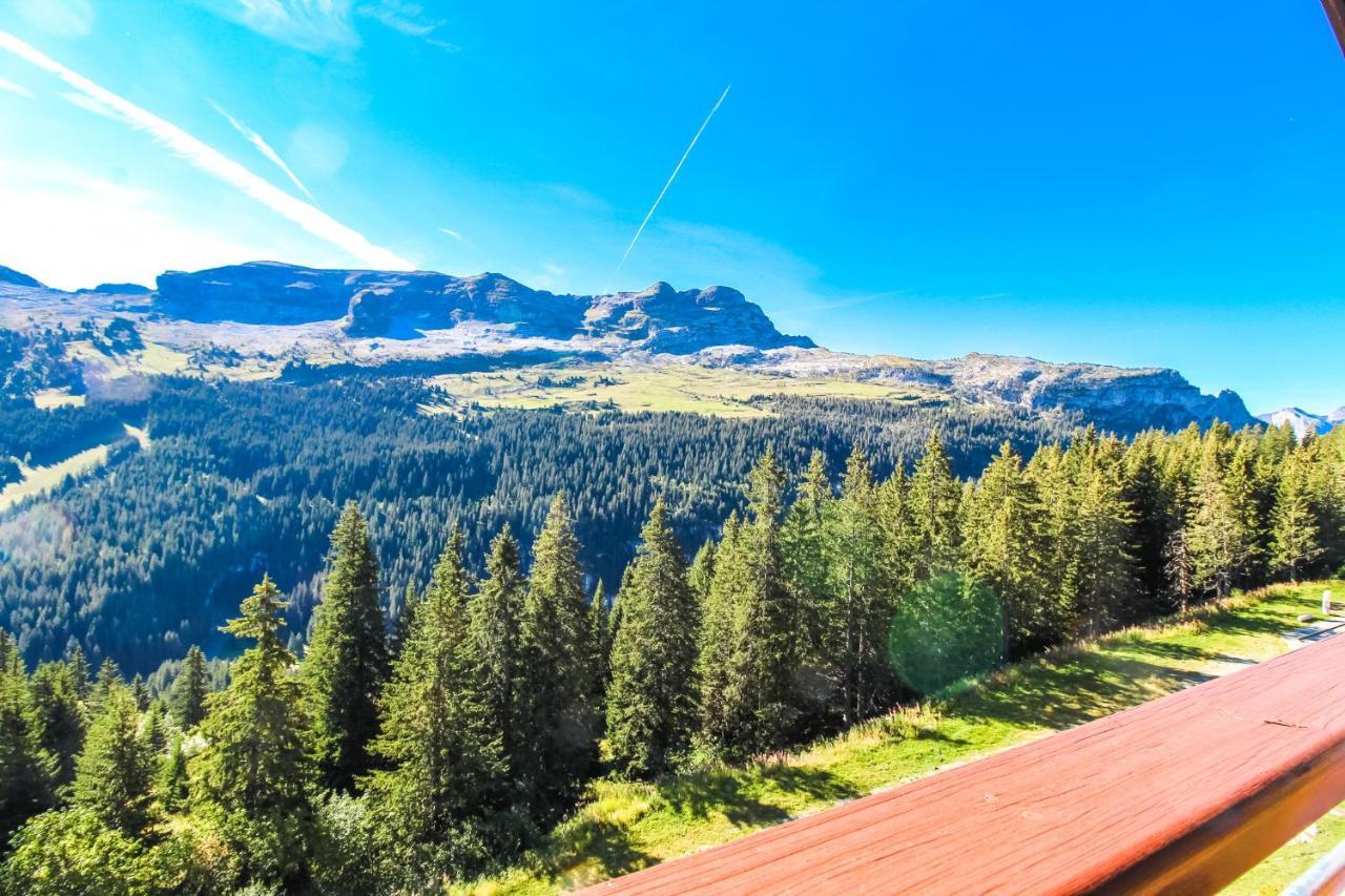 South Facing 2-Bed Apartment With Fireplace, Terrasses Deos Flaine Exteriér fotografie