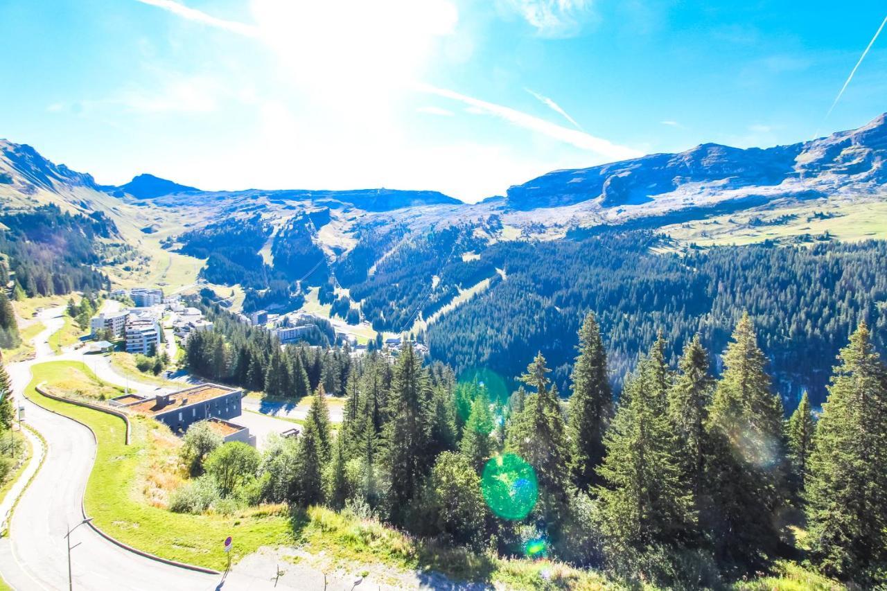 South Facing 2-Bed Apartment With Fireplace, Terrasses Deos Flaine Exteriér fotografie